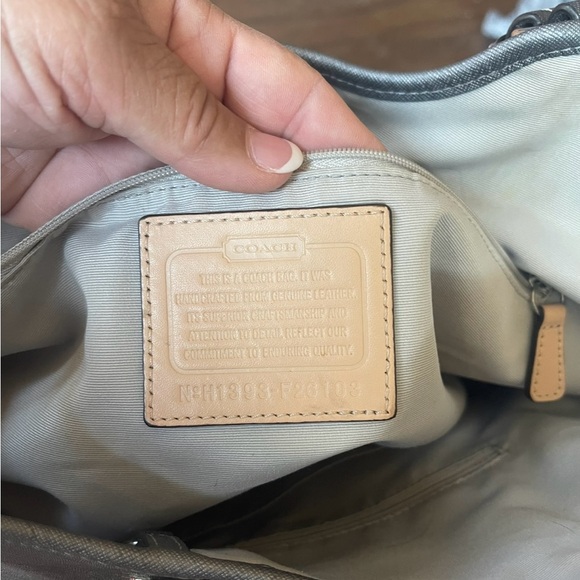 Coach Gray Tote Bag - Picture 3 of 8